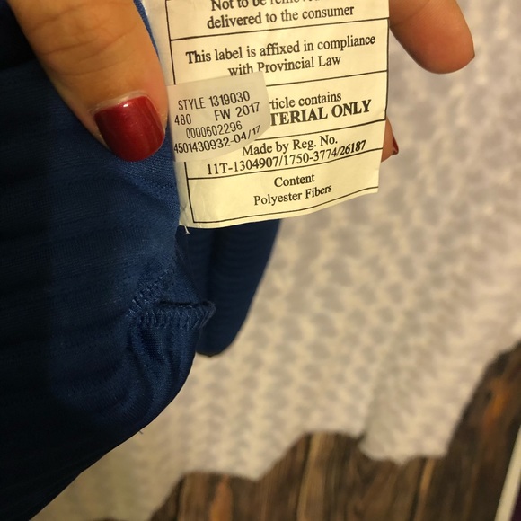 Under Armour Pullover Blue Size Large - Picture 7 of 7